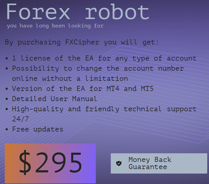 FXCipher’s price