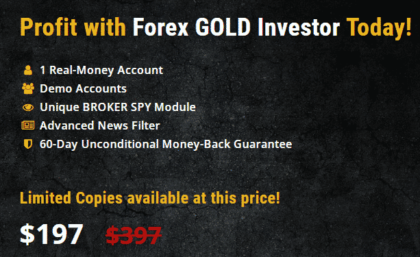 Forex Gold Investor’s price