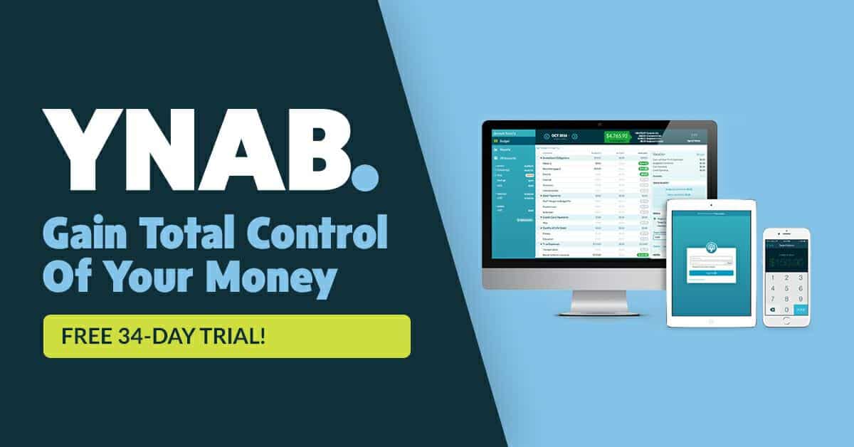 YNAB gain total control of your money