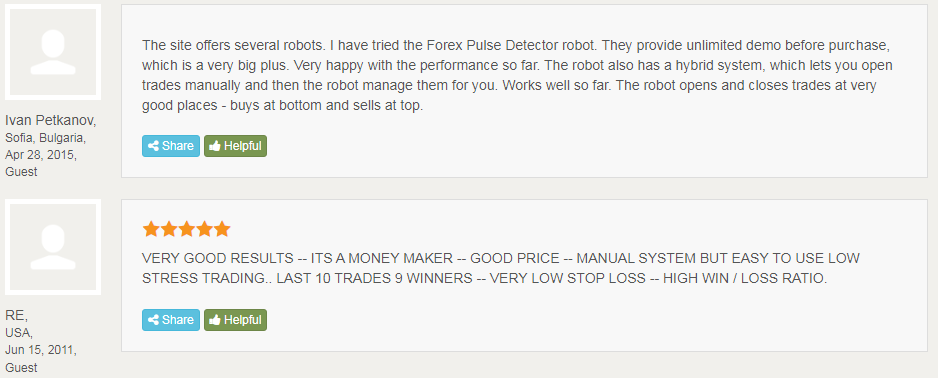 Customer reviews on Forex Peace Army