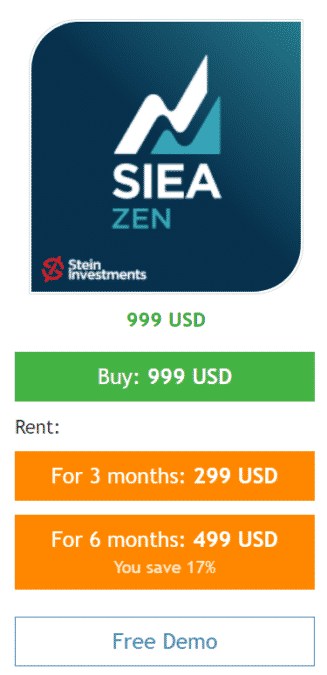 Pricing details of SIEA Zen on MQL5