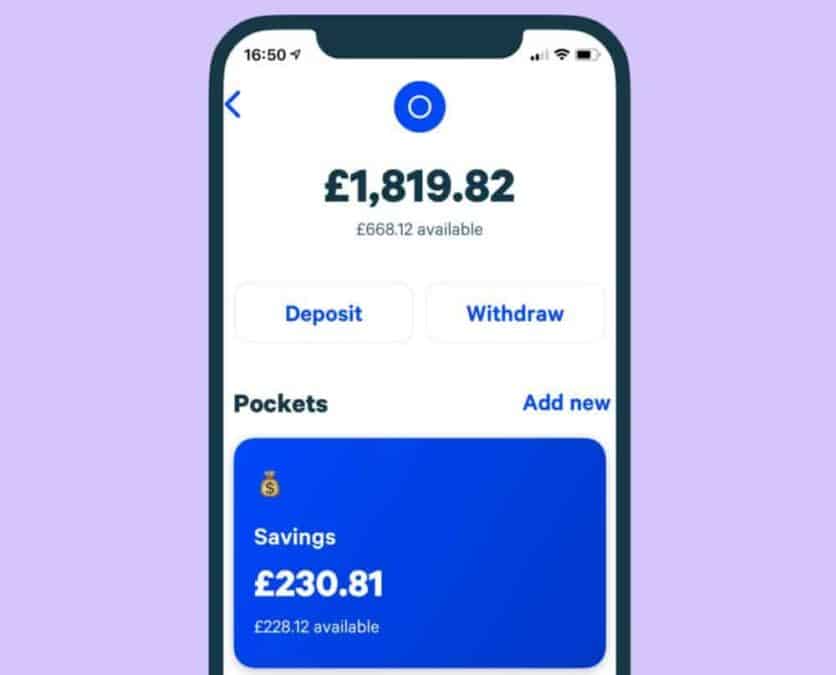 Plum savings app interface