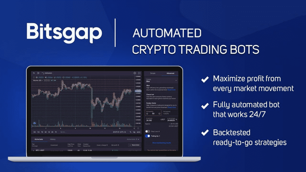 Automated crypto trading bots at Bitsgap