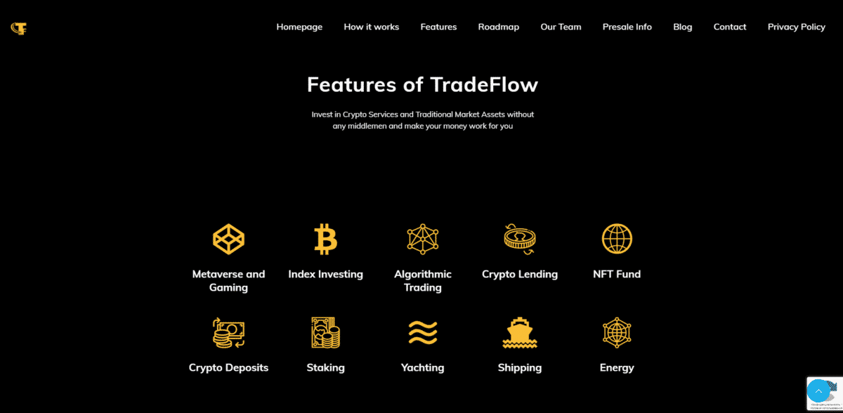 Features of trade flow